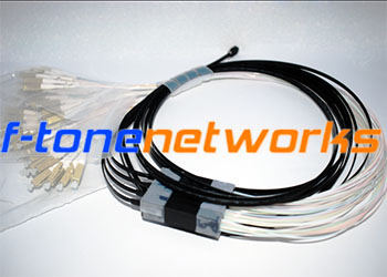 MPO-LC Fanout 24芯多模万兆OM3转接光纤跳线